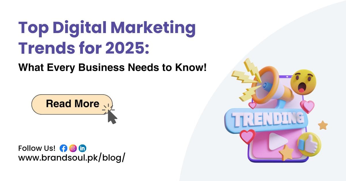 Top digital marketing trends 2025
